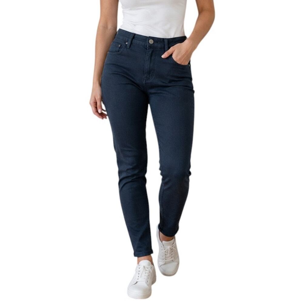 L'agence Blue High-Rise Skinny Leg Jeans, US28